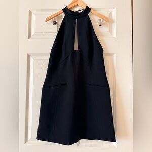 A.L.C. Black Halter Dress.